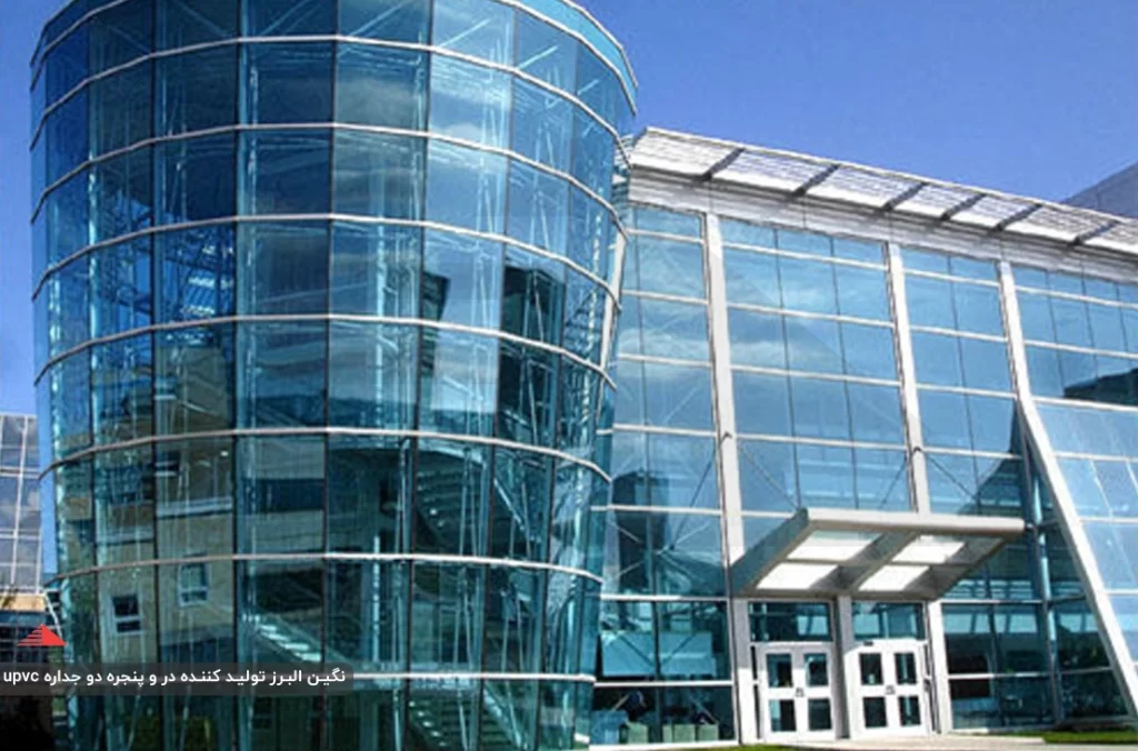 نمای ساختمان فریم لس شیشه ای