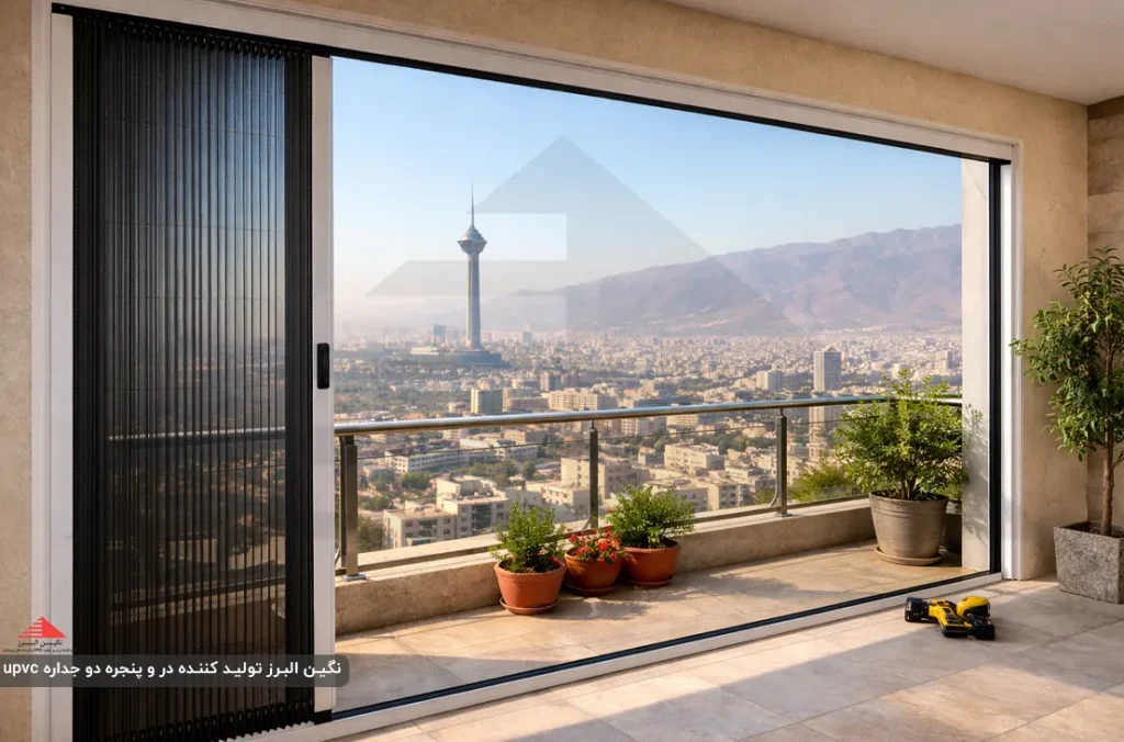 قیمت توری آکاردئونی بالکن